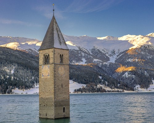LAGO DI RESIA, GLORENZA E MERANO 